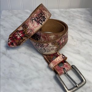 Ed Hardy leather belt